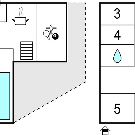 In Glesborg With Sauna Fjellerup Strand